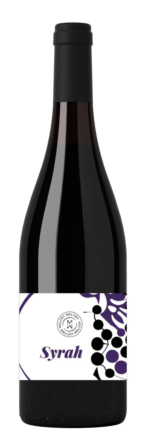 Syrah, Rhone Valley bottle