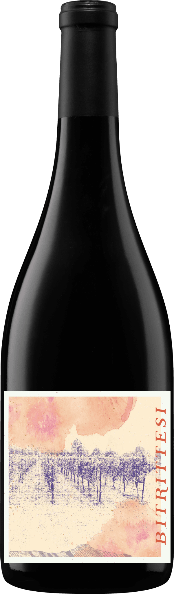 Syrah, California bottle