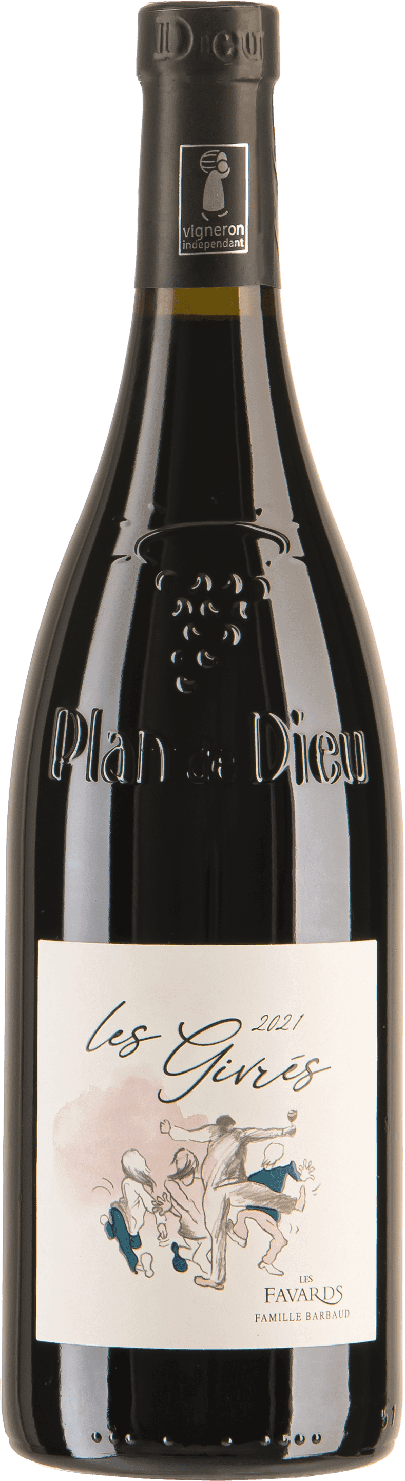 Red Blend, Rhone Valley bottle
