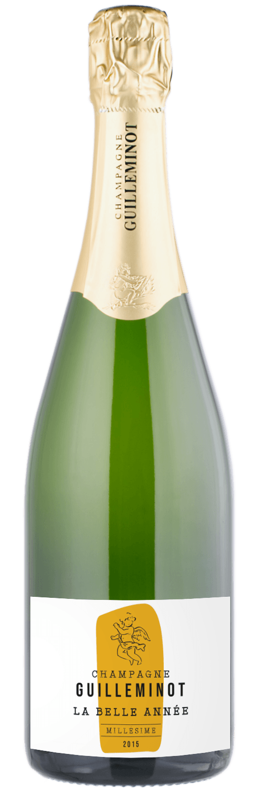 2017 La Belle Année, Champagne bottle