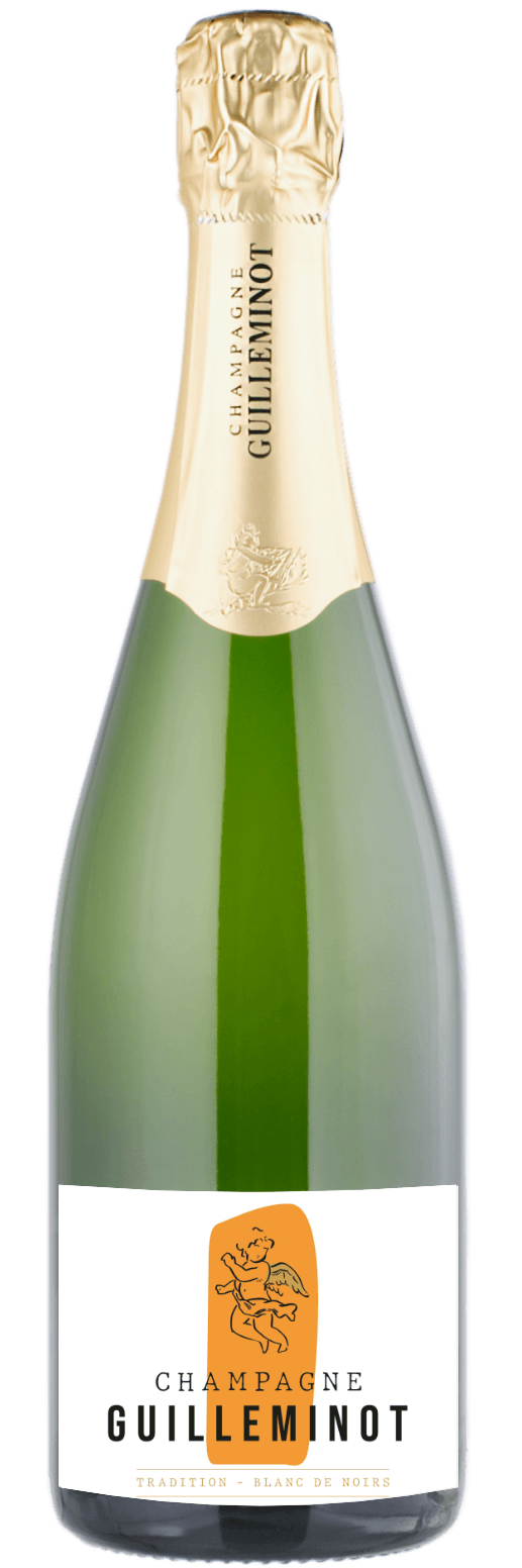 'Blanc de Noirs' Tradition, Champagne bottle